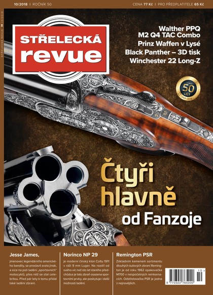 E-magazín Střelecká revue  10/2018 - Pražská vydavatelská společnost