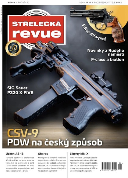 E-magazín Střelecká revue  8/2018 - Pražská vydavatelská společnost