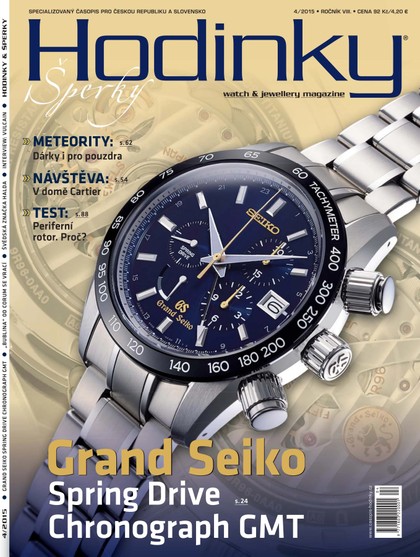 E-magazín Hodinky a Šperky 04/2015 - Watch Star Media s.r.o.