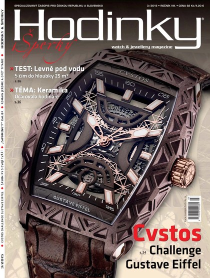 E-magazín Hodinky a Šperky 03/2015 - Watch Star Media s.r.o.