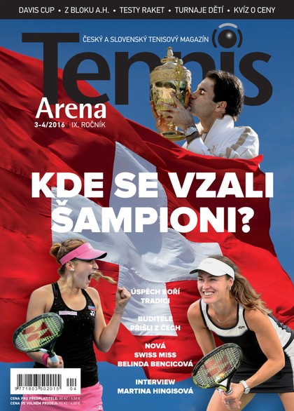 E-magazín Tennis Arena 3-4/2016 - Watch Star Media s.r.o.