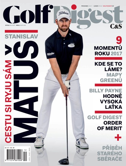 E-magazín Golf Digest C&S 12/2017 - Golf Digest