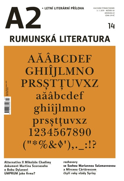 E-magazín A2 kulturní čtrnáctideník 14/2019 - Kulturní Čtrnáctideník A2