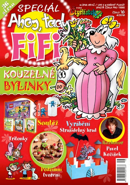 E-magazín Ahoj, tady FiFi 4/2016 - Čtyřlístek