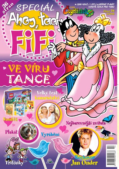 E-magazín Ahoj, tady FiFi 2/2016 - Čtyřlístek