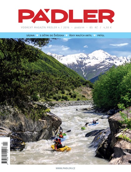 E-magazín Pádler 4/2016 - HIKE, BIKE, PADDLE, TRAVEL, RUN, RUM, z.s.