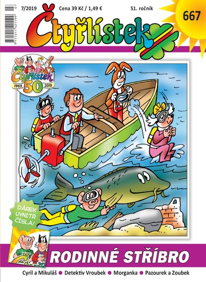 E-magazín Čtyřlístek 7/2019 - Čtyřlístek