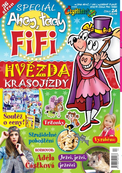 E-magazín Ahoj, tady FiFi 4/2018 - Čtyřlístek