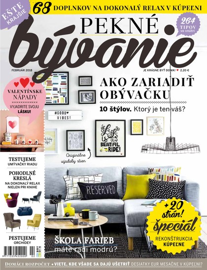 E-magazín Pekné bývanie 2/2018 - Hobby Media