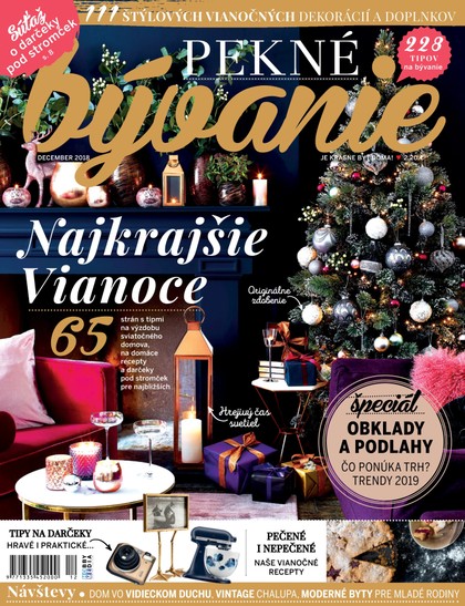 E-magazín Pekné bývanie 12/2018 - Hobby Media