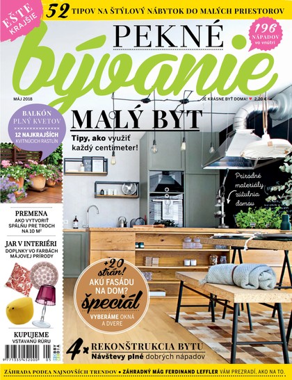 E-magazín Pekné bývanie 5/2018 - Hobby Media