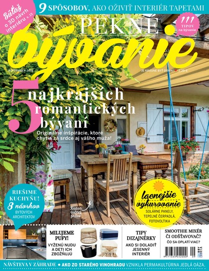 E-magazín Pekné bývanie 9/2018 - Hobby Media