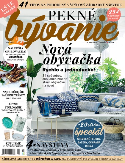 E-magazín Pekné bývanie 6/2018 - Hobby Media