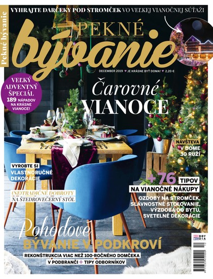 E-magazín Pekné bývanie 12/2019 - Hobby Media