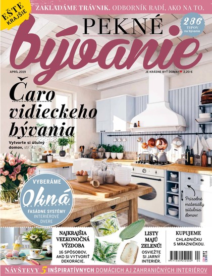 E-magazín Pekné bývanie 4/2019 - Hobby Media