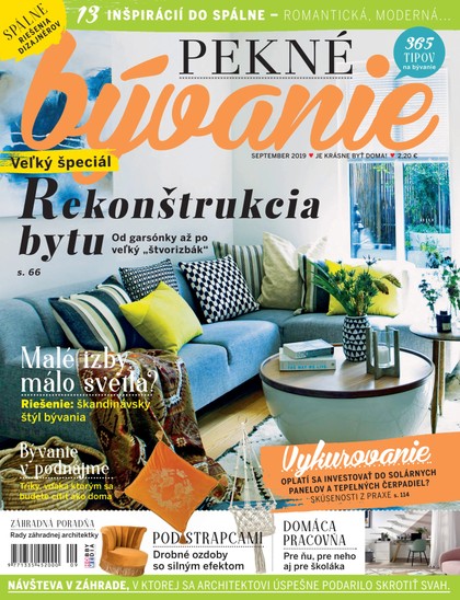 E-magazín Pekné bývanie 9/2019 - Hobby Media