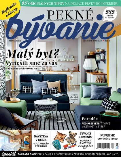 E-magazín Pekné bývanie 2/2019 - Hobby Media