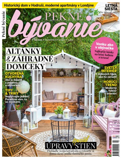 E-magazín Pekné bývanie 7/2021 - Hobby Media