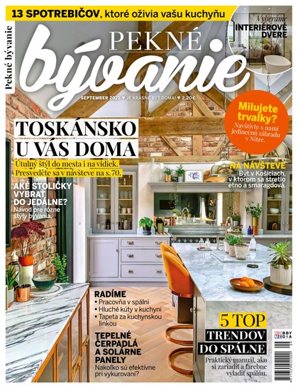 E-magazín Pekné bývanie 9/2021 - Hobby Media