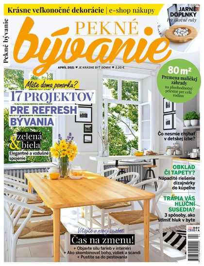 E-magazín Pekné bývanie 4/2021 - Hobby Media