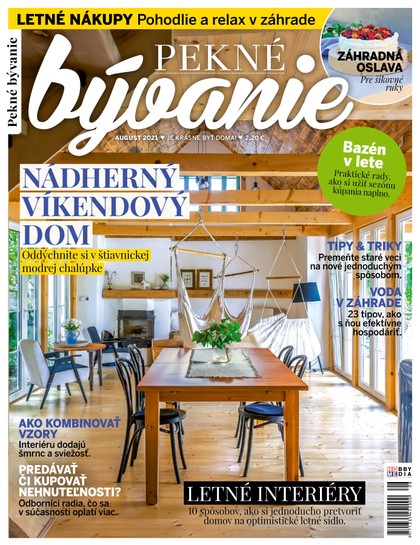 E-magazín Pekné bývanie 8/2021 - Hobby Media