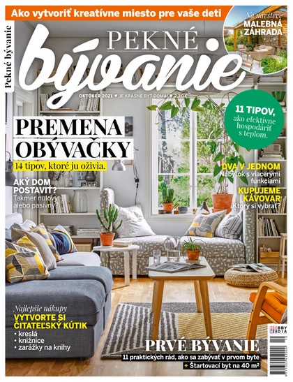 E-magazín Pekné bývanie 10/2021 - Hobby Media