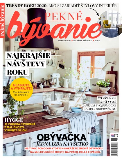 E-magazín Pekné bývanie 2/2020 - Hobby Media