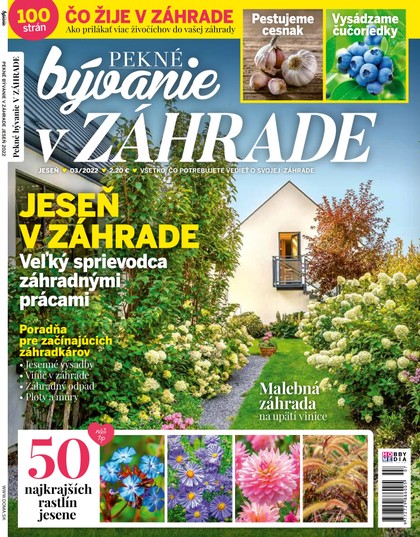 E-magazín Pekné bývanie v záhrade 3/2022 - Hobby Media