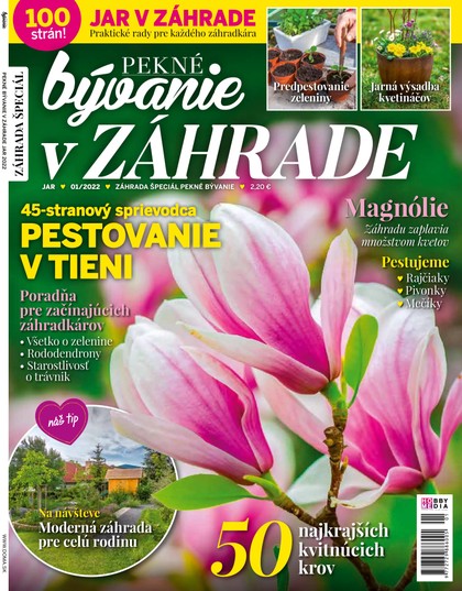 E-magazín Pekné bývanie v záhrade 1/2022 - Hobby Media