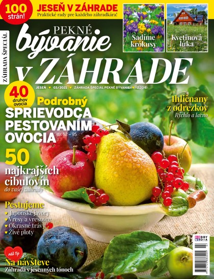 E-magazín Pekné bývanie v záhrade 3/2021 - Hobby Media