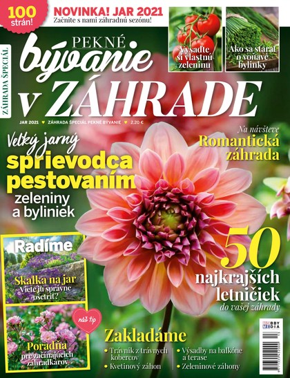 E-magazín Pekné bývanie v záhrade 1/2021 - Hobby Media