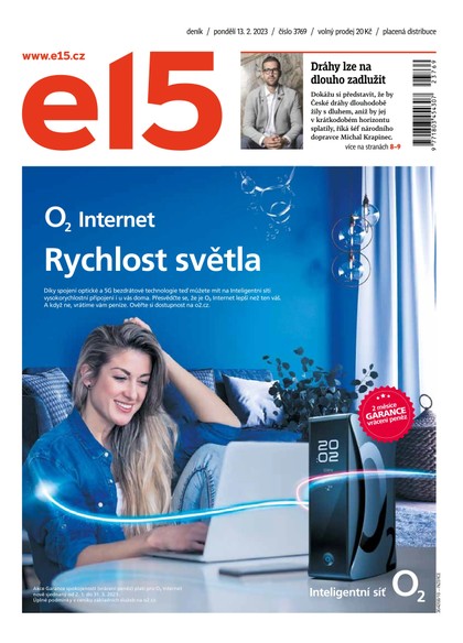 E-magazín E15 - 13.2.2023 - CZECH NEWS CENTER a. s.