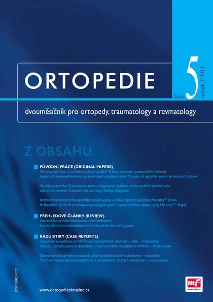 E-magazín Ortopedie 05/2013 - EEZY Publishing