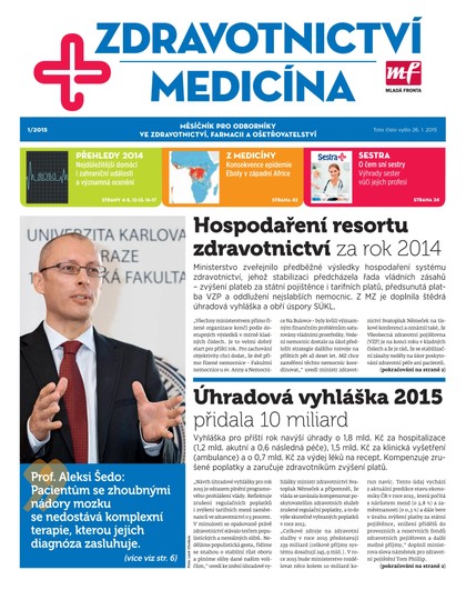 E-magazín Zdravotnictví a medicína 1/2015 - EEZY Publishing