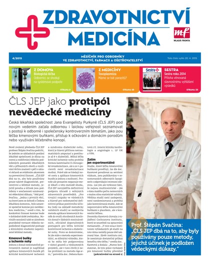 E-magazín Zdravotnictví a medicína 4/2015 - EEZY Publishing