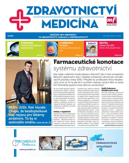 E-magazín Zdravotnictví a medicína 6/2015 - EEZY Publishing