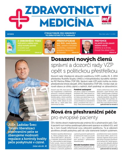 E-magazín Zdravotnictví a medicína 7/2014 - EEZY Publishing