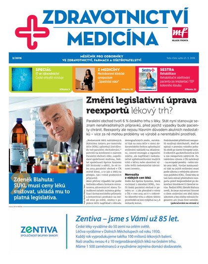 E-magazín Zdravotnictví a medicína 3/2016 - EEZY Publishing