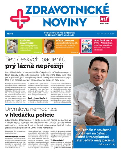 E-magazín Zdravotnictví a medicína 17/2013 - EEZY Publishing