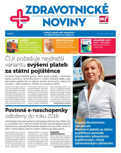 E-magazín Zdravotnictví a medicína 19/2013 - EEZY Publishing