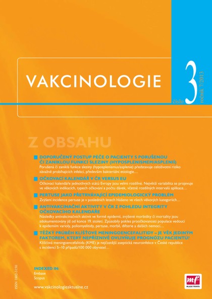 E-magazín Vakcinologie 03/2013 - EEZY Publishing