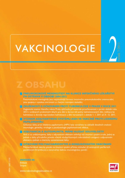 E-magazín Vakcinologie 02/2013 - EEZY Publishing