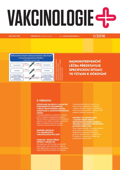 E-magazín Vakcinologie 1/2016 - EEZY Publishing