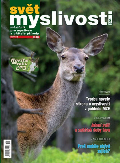 E-magazín SVĚT MYSLIVOSTI  08*2015 - Lesnická práce