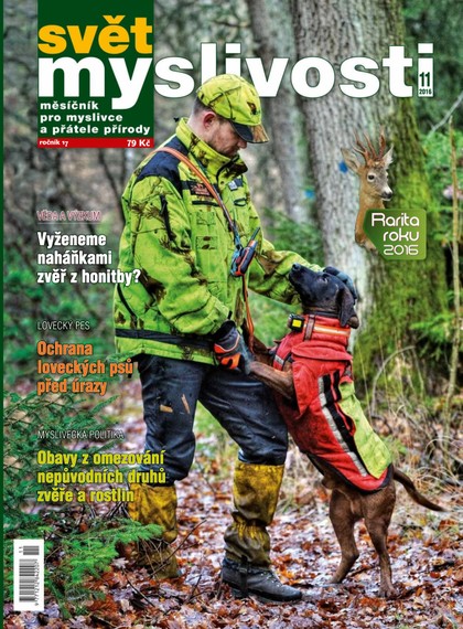 E-magazín SVĚT MYSLIVOSTI  11/2016 - Lesnická práce