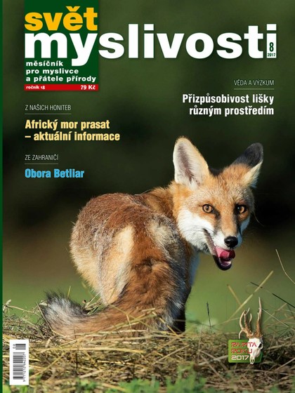 E-magazín SVĚT MYSLIVOSTI  8/2017 - Lesnická práce