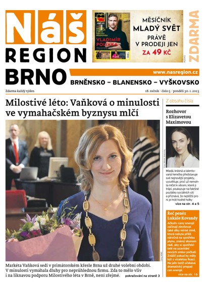 E-magazín Náš Region - Brno 5/2023 - A 11 s.r.o.