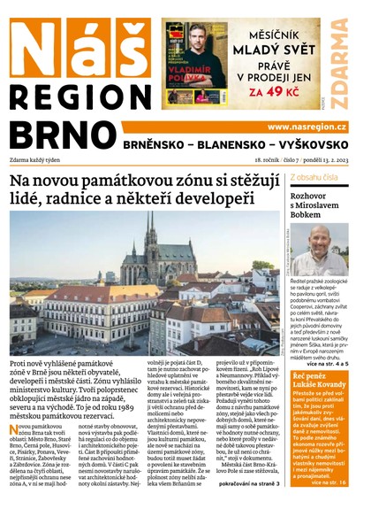 E-magazín Náš Region - Brno 7/2023 - A 11 s.r.o.