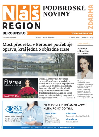 E-magazín Náš Region - Berounsko 5/2023 - A 11 s.r.o.