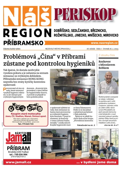 E-magazín Náš Region - Příbramsko 7/2023 - A 11 s.r.o.